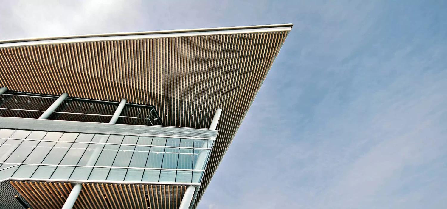 Modern building exterior in Toronto, Canada, illustrating architecture and real estate SEO concept